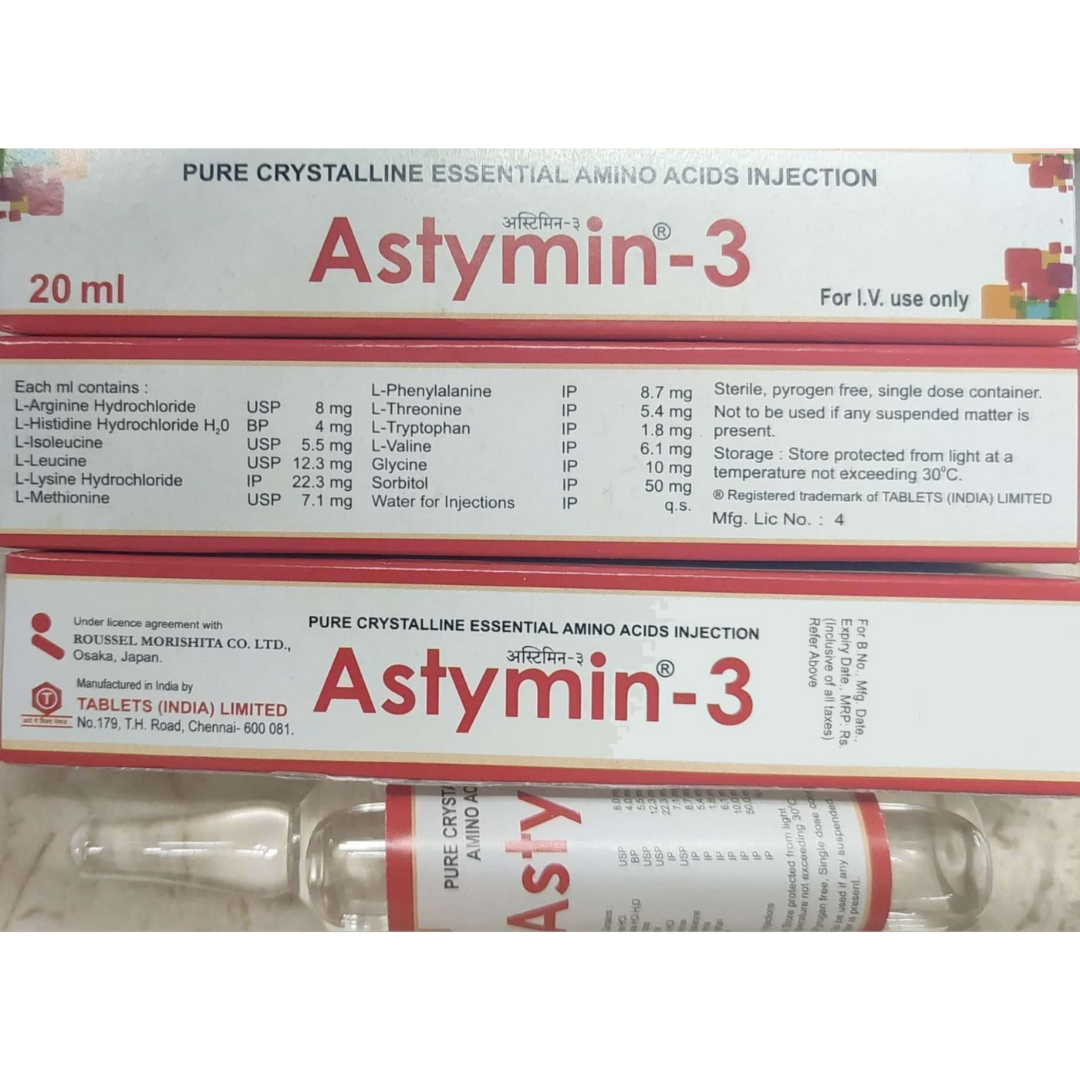 ASTYMIN 3 INJECTION 20ML